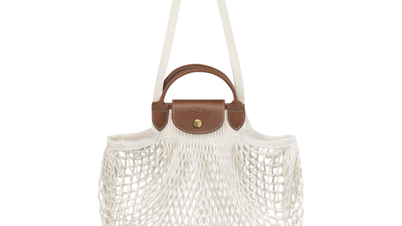 Longchamp Le Pliage Filet L Mesh Bag – Ecru vip time amman jordan